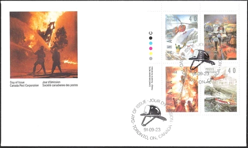 🍁Canada    #1333a  ULpb   " DANGEROUS OCCUPATIONS "     Brand New   1991  Issue