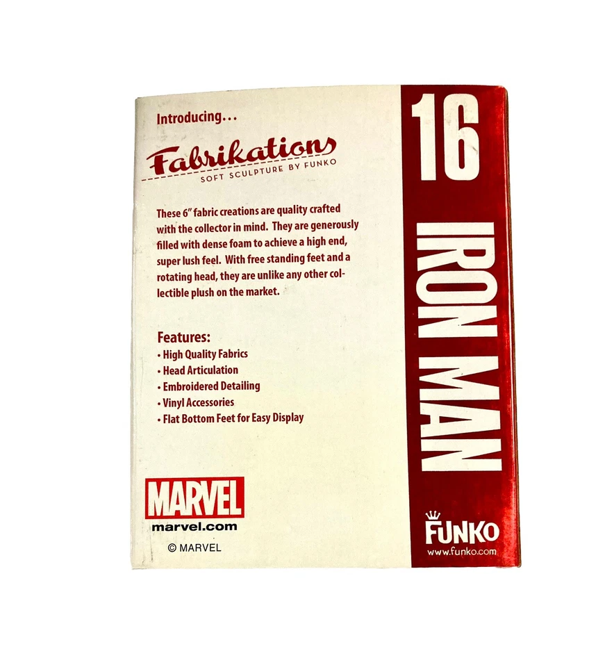 Figura de peluche Funko Fabrikations Avengers Age of Iron Man #16 Foto 3 de 4