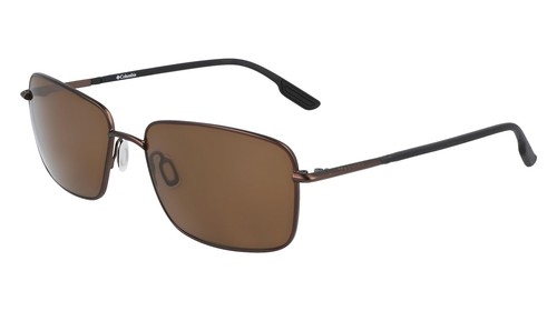 NEW Columbia C 119S 072 Matte Brown Sunglasses with Brown Lenses ( XL Size 61mm) - 第 1/4 張圖片