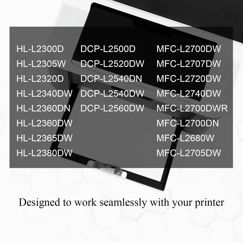 Cartucho de tóner compatible TN660 para Brother MFC-L2700DW HL-L2300D DCP-L2540DW Foto 2 de 4