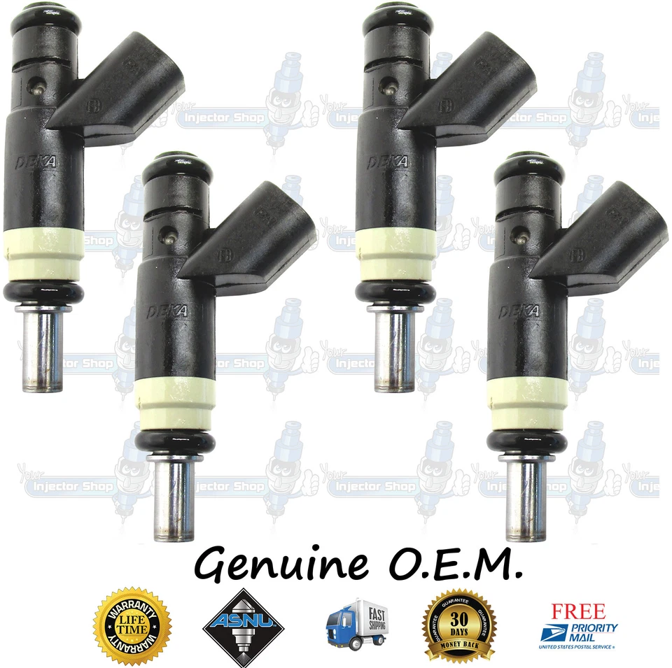 Mopar Performance Genuine 4x Fuel Injectors 04891577AC 2.4L 200 Avenger Patriot - Image 2 of 4