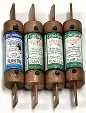 Littelfuse FLNR 100 Powr-Gard SLO-BLO Class RK5 Time Delay Fuse 100A 250VAC