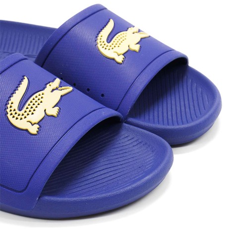 NEW Lacoste Men's Croco Slide Open Toe Sandals