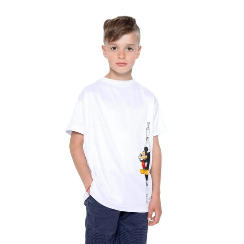 Sweet Mickey Mouse Zipper Kids T-Shirt
