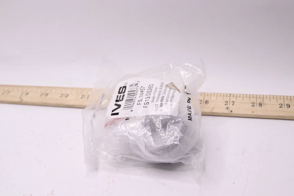 Ives 地面圆顶停止圆形 1-3/4 英寸 x 1 英寸高 FS10457 — 第 3/3 张图片