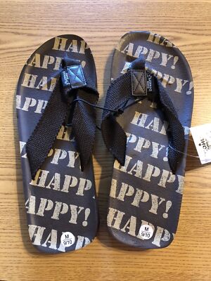 Duck Dynasty M 8-9 Mens Flipflops Sandals Shoes Brown Retail $28 (apt-1028)