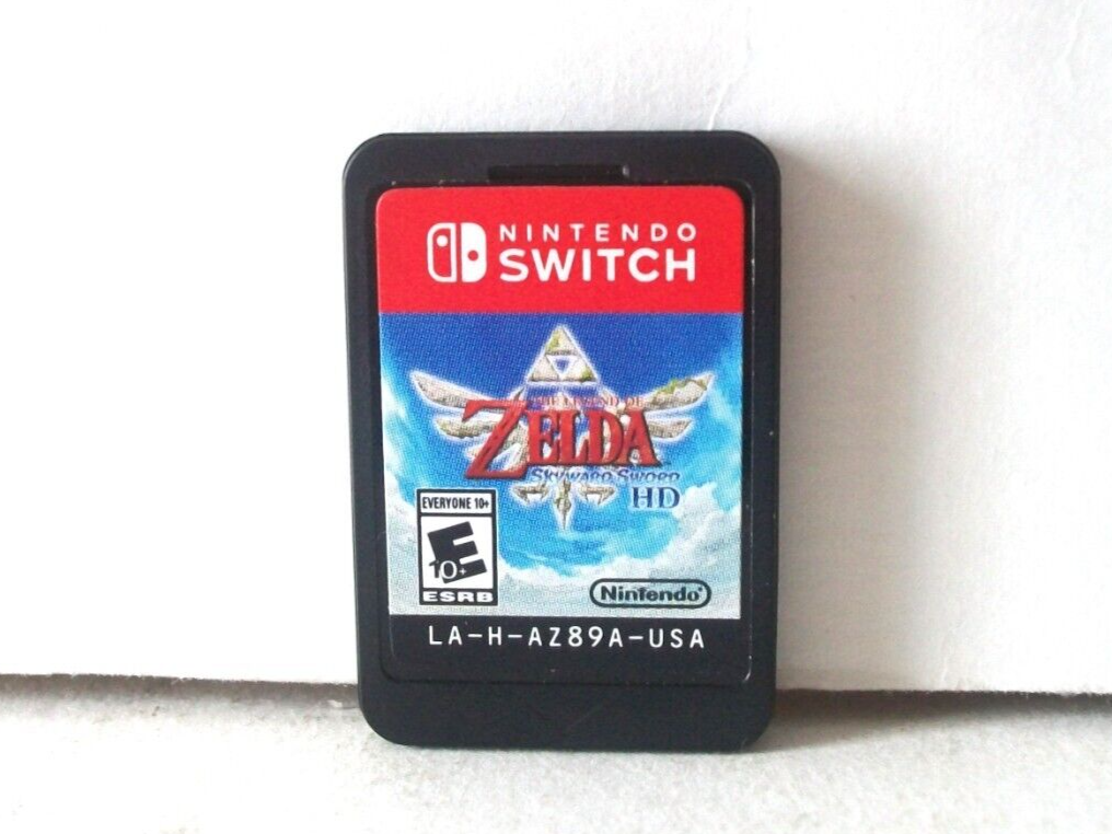 Zelda Skyward Sword HD Nintendo Switch Game Cartridge Remastered
