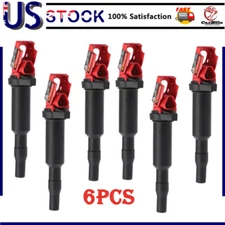 6PCS Ignition Coils For 12137594937 0221504470 Fit BMW 330xi 2003-2005 E46/2006