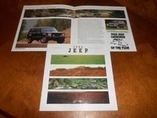 1988 Jeep Brochure 88 Wrangler Cherokee Wagoneer Comanche Pickup Catalog