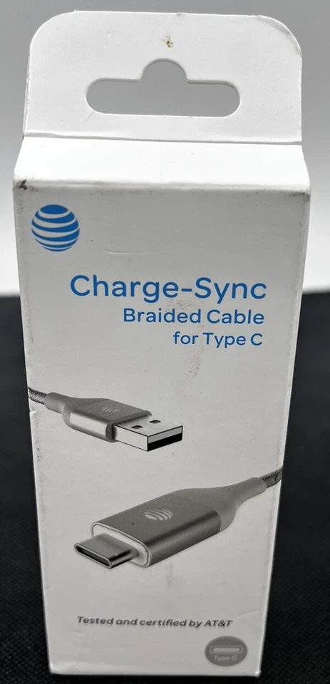 Charger -Sync Braided Cable For Type C 4ft - Image 3 of 4