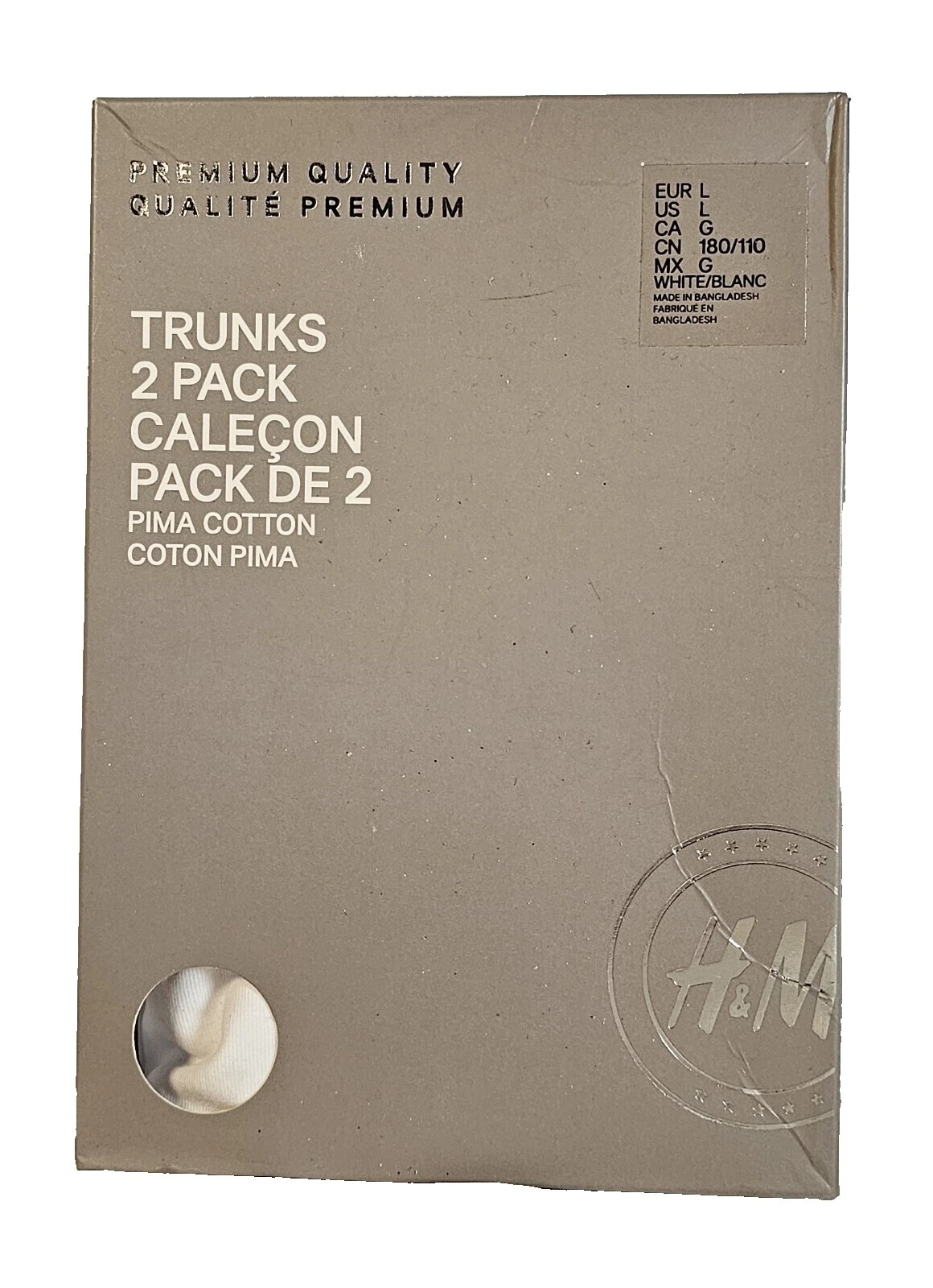 H&M Algodón Ropa Interior para Hombres