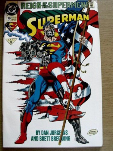 1993 SUPERMAN #79 DC Comics Funeral For a Friend [SA17] - Picture 1 of 1