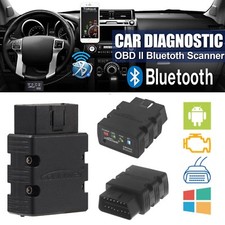 Bluetooth Obd2 Scanner Code Reader Automotive Diagnostic Tool Car Obdii Elm 327