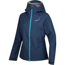 Inov8 Venturelite Womens Waterproof Jacket Navy Outdoor Reflective Walking Coat