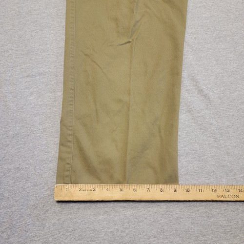 Columbia Sportwear Chino Pants Men's Size 40x32 Beige Khaki Pleated - Picture 10 of 11