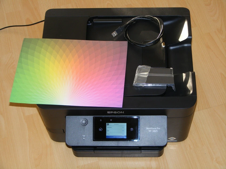 EPSON WorkForce Pro WF-3825 4in1 Farbtintenstrahl-Multifunktionsgerät - Bild 2 von 4