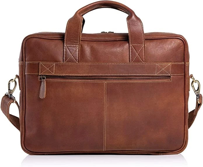 Leather briefcases Laptop Messenger Bags for Men and Women Best Office Bag - Image 4 of 4