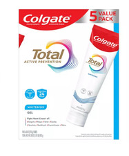 Colgate Total Whitening Gel Toothpaste 6 oz., 5 pk. Great Price