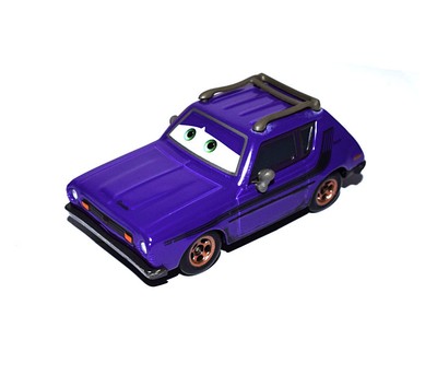 purple toy car