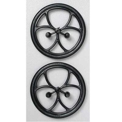 Dubro 150ML Micro Lite Airplane Wheels 1-1/2'' (2pcs) 6 spoke