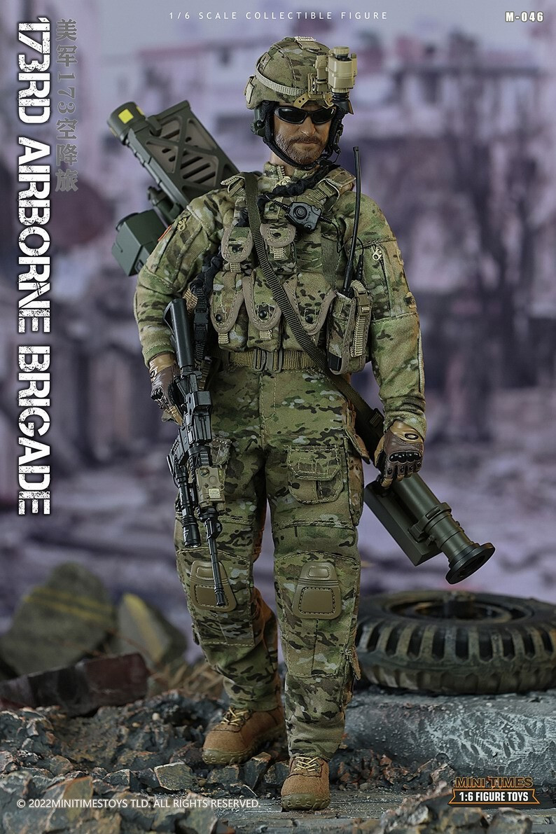 Mini Times Toys M046 1/6 Male USA 173rd Airborne Brigade 12
