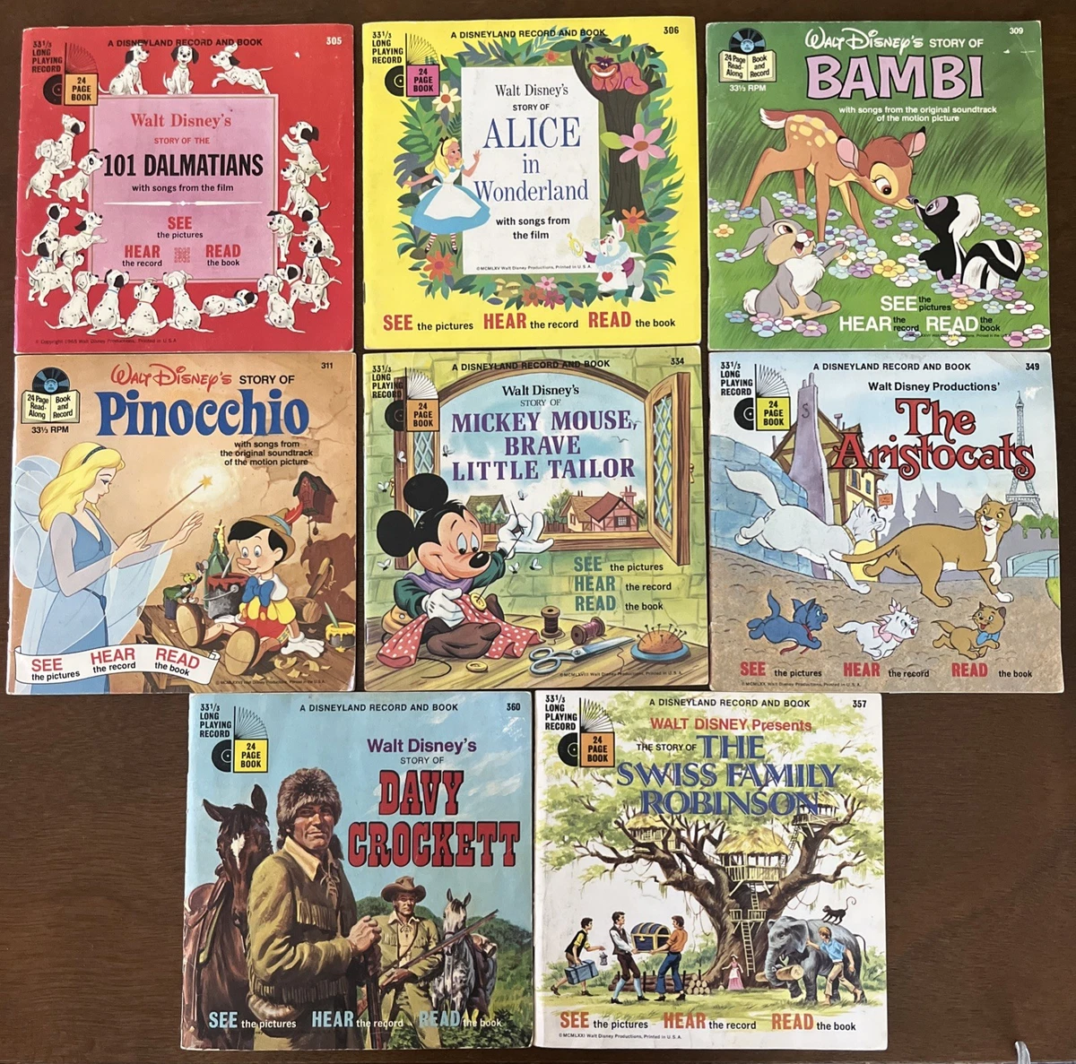 Disney Record Book In Vinyl Records for sale | eBay