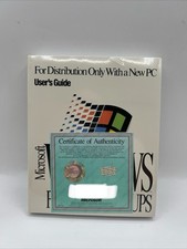 Vintage 1994 Microsoft Windows 3.1 Workgroups PC User's Guide Brand New Sealed