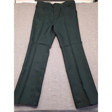 Wrangler Wrancher Boot Jeans 42x34 Hunter Green Dress Jean 82DG Made in USA NWT