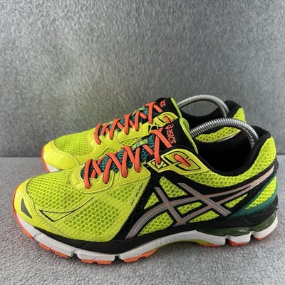ASICS GT-2000 3 GEL-LYTE Mens Size 8.5 Flash Neon Yellow NightLife Running Shoes