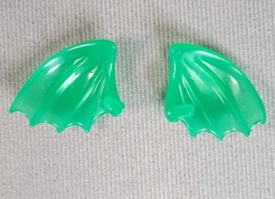 Monster High CAM Create A Monster Dragon Girl Green Wings Pair 