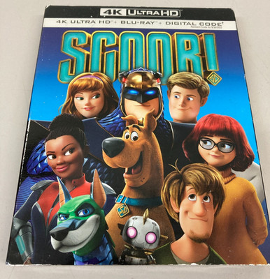 SCOOB! [4K UHD], Good DVD, Will Forte,Mark Wahlberg,Jason Isaacs,Gina Rodriguez,