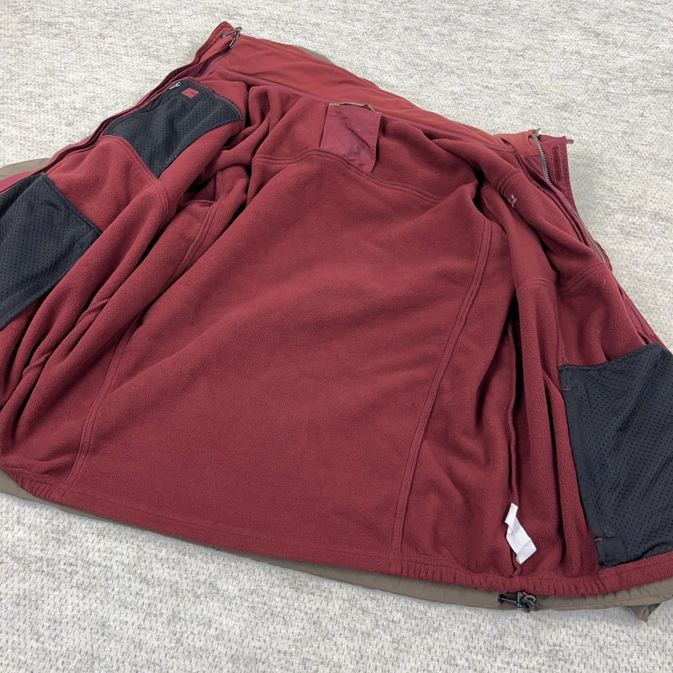 Chaqueta LL Bean Hombre XXL Verde Forrada de Vellón Forrada Extraíble Parka Con Capucha Clima Foto 3 de 4