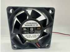 1 PCS DWPH Fan EFS-06E12M-A005 DC12V 0.16A 6025 6cm 2-wire cooling fan