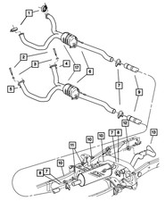 Genuine Mopar Exhaust Extension Pipe 52121124AC