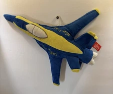 Cuddle Zoo™ Wow Toyz - F/A-18 Super Hornet Blue Angels Plush Toy Approx 16"