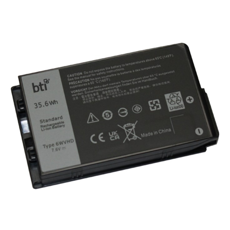 BTI JM6CX compatible 35.6Wh 2-cell battery for LATITUDE 12 RUGGED 7230 EXTREME