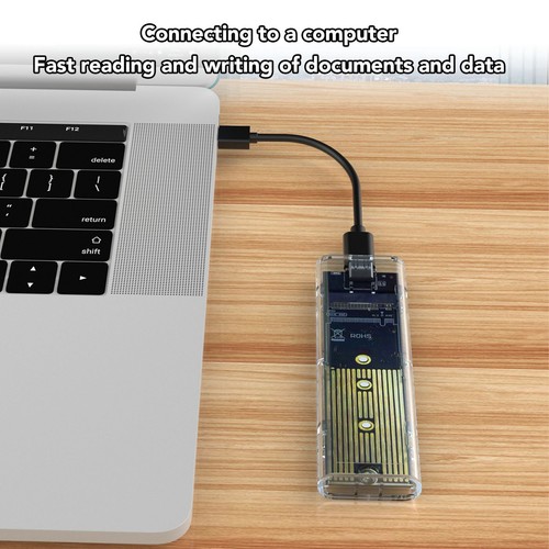 M.2 SSD External Enclosure USB 3.1 Type C 10Gbps Support NGFF NVME Tool FY - Afbeelding 5 van 23