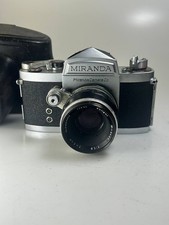 UNTESTEDAS IS Miranda Automex III SLR Camera with Soligor Miranda 50mm f/1.9 Len