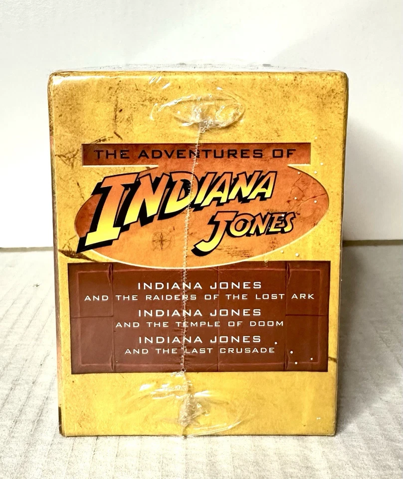 INDIANA JONES TRILOGY VHS BOX SET (Brand New & Factory Sealed) - Image 4 of 4