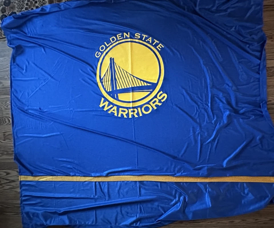 RARO NBA Golden State Warriors Baloncesto Cortina de Ducha Deportes Cobertura EE. UU. 6x6 Foto 4 de 4