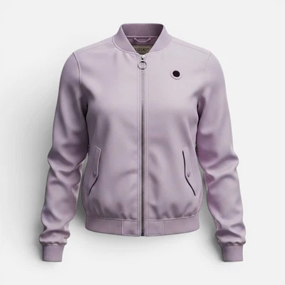 KHUJO Damen Bomberjacke Jacke Leichte Modell: Svete Hell Lila S - Bild 1 von 4
