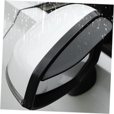 2PC Side Mirror Visor Rain Guards,Car Rear View Mirror Rain 2 Pack Solid-Black