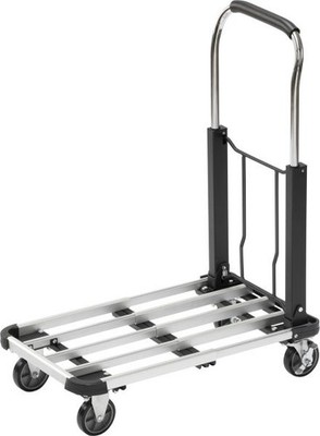 TrendLine Alu-Transportwagen 100 kg klappbar Plattformwagen Rollwagen Handwagen