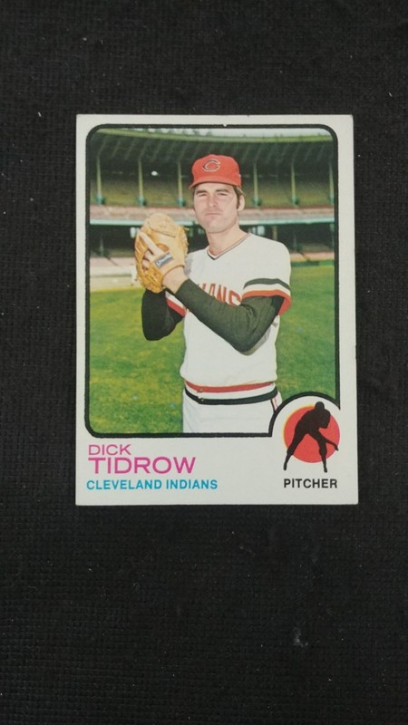 1973 Topps Baseball card #  339 Dick Tidrow  ( G to VG )