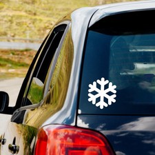Snowflake Vinyl Decal Sticker Car Truck Window Laptop Holiday Christmas s2