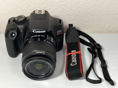 Canon EOS Rebel T6 18.1MP Digital SLR Camera With EF-S 18-55mm IS II Lens