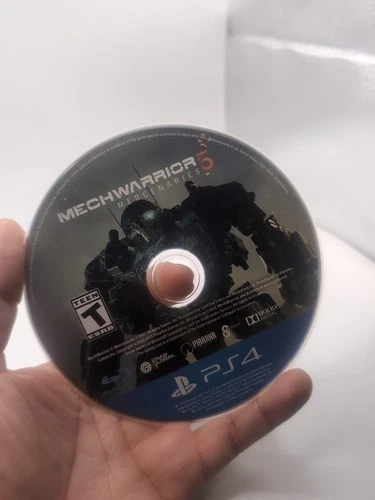 Mechwarrior 5 Mercenaries Playstation 4 PS4 Scratch Free Tested Working