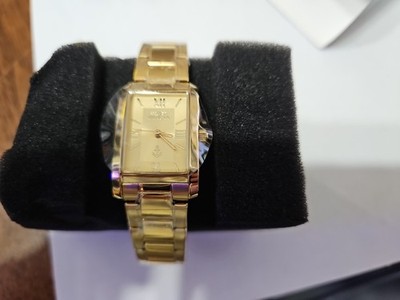 Invicta Ocean Voyage Ladies Watch Gold Tone Tank Style 