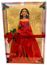 Barbie Signature 2026 Holiday Doll Brown Hair  JJX72 NEW 6 