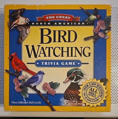 The Great North American Bird Watching Trivia Board Game Family Birding COMPLETE